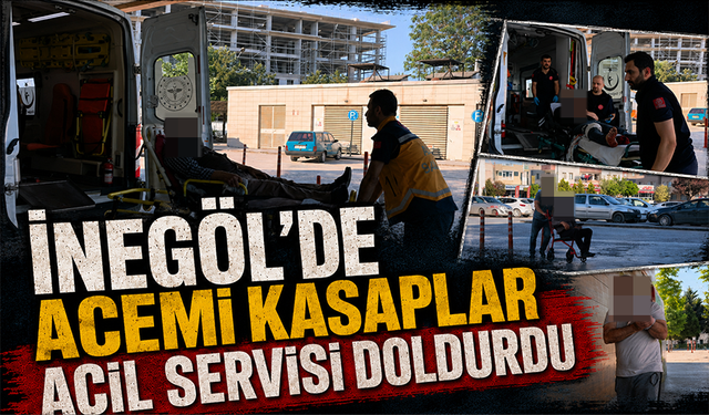 Bursa İnegöl’de Acemi Kasaplar Acil Servisi Doldurdu