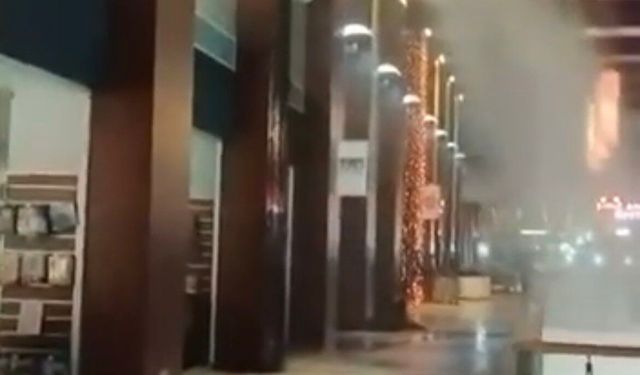 Bursa Osmangazi’de alışveriş merkezinde panik