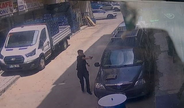 Bursa'da yan bakma yüzünden silahla böyle vurdu!