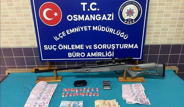 Bursa'da uyuştur*cu operasyonu: Zehir tacirleri ve aranan hükümlüler yakalandı