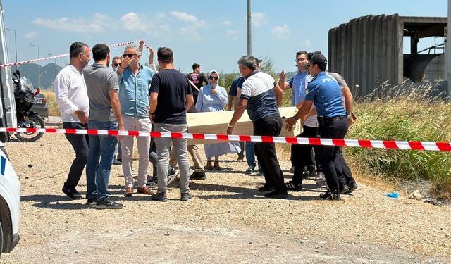 Bursa Mustafakemalpaşa'da sulama kanalında erkek ces*di bulundu
