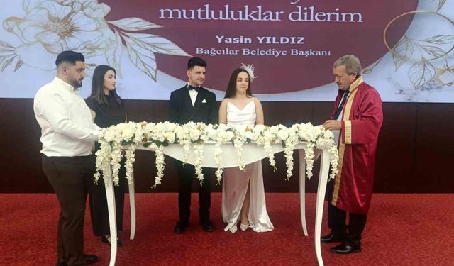 Bağcılar'da nikah salonlarında 06.06.2026 yoğunluğu