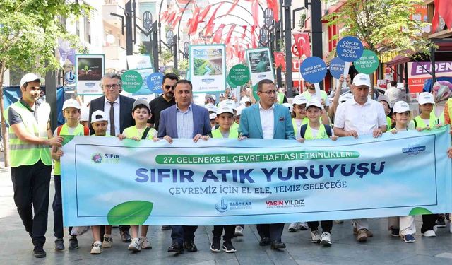 Bağcıların çocuklarından 'Sıfır Atık' gösterisi