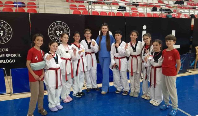 Bozüyüklü taekwondocular başarılarıyla göz doldurdu