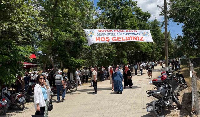 Büyükpaşa köyünde geleneksel köy hayrı düzenlendi