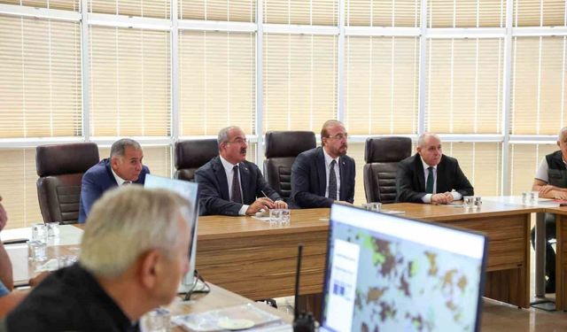 Çanakkale'de orman yangınları değerlendirme toplantısına Bakan Yardımcısı Şatıroğlu katıldı