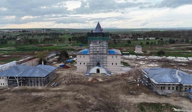 Edirne Sarayı ecdadın mühendislik başarısını gözler önüne seriyor