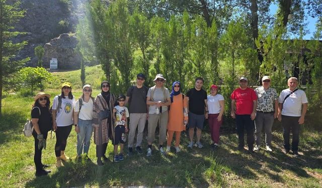 Harmankaya Kanyonu'nda doğa ve sanat buluşması