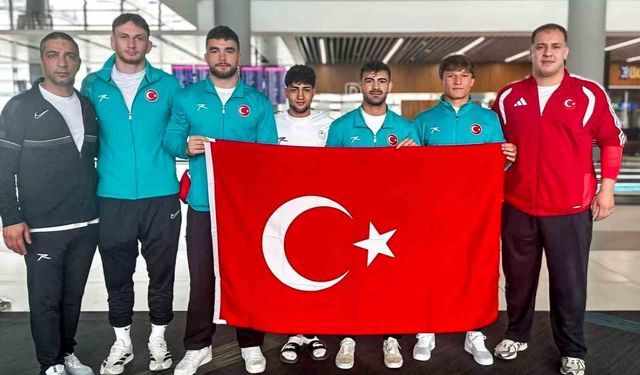 Milli güreşçilerden Brezilya'da 2 altın, 3 gümüş madalya