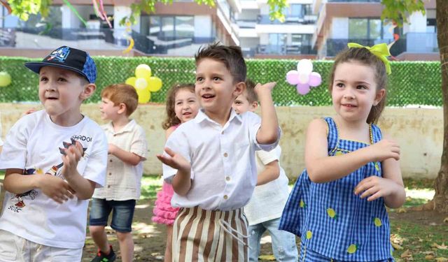 Nilüferli miniklerde karne heyecanı