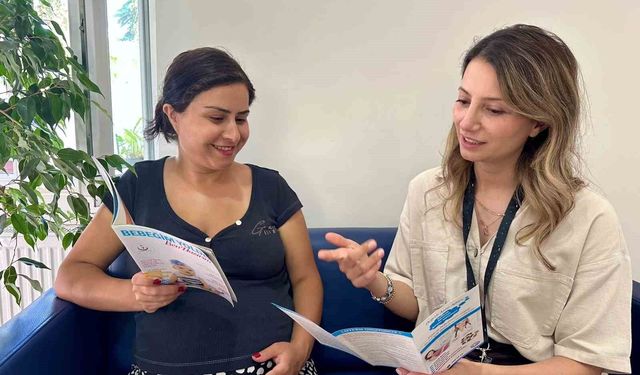 Tekirdağ'da 'Her Gebeye Bir Ebe' uygulamasıyla anne adaylarına yakın takip