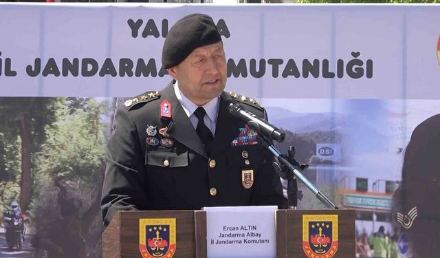 Yalova'da jandarmanın 187. kuruluş yıl dönümü kutlandı