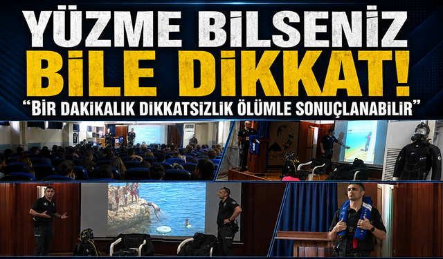 Yaz tatilinde deniz polislerinden kritik uyarılar