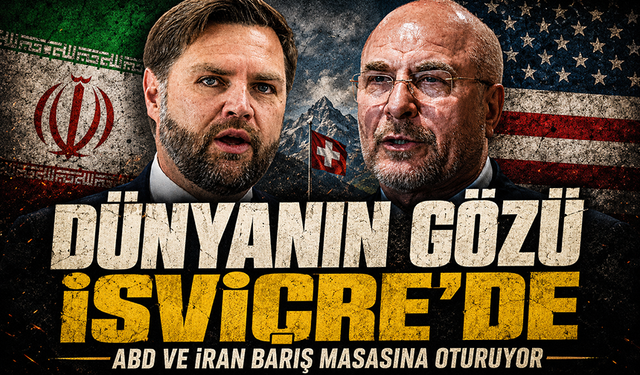 ABD Başkan Yardımcısı Vance, İran ile barış görüşmeleri için İsviçre'de