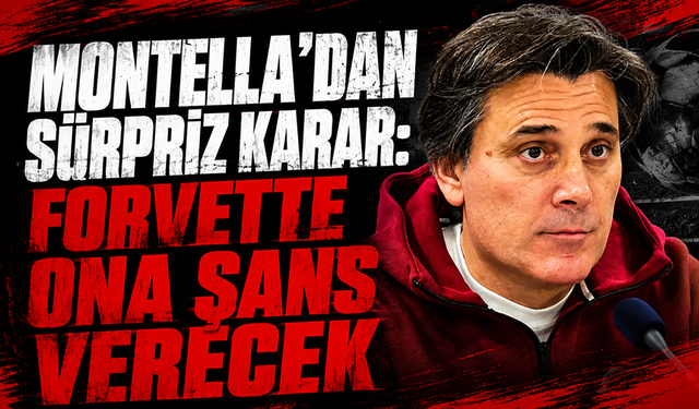 Montella'dan sürpriz forvet kararı: Türkiye-Paraguay maçının muhtemel 11'leri netleşti