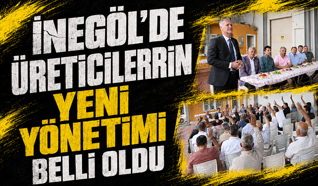 İnegöl Üreten Çiftçiler Kooperatifi’nde Genel Kurul Gerçekleştirildi