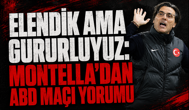 Vincenzo Montella: "Bin tane zafere bedel bir maç oldu"