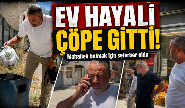Bursa Yıldırım'da ev hayali çöpe gitti: 1 kilo altın için seferberlik