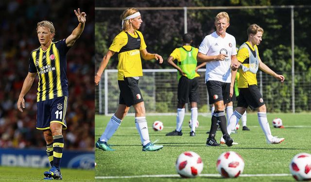 Dirk Kuyt, 11 yıl sonra Fenerbahçe’ye döndü