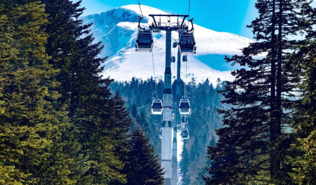 Bursa'da 450 bin öğrenci teleferiğe ücretsiz binecek