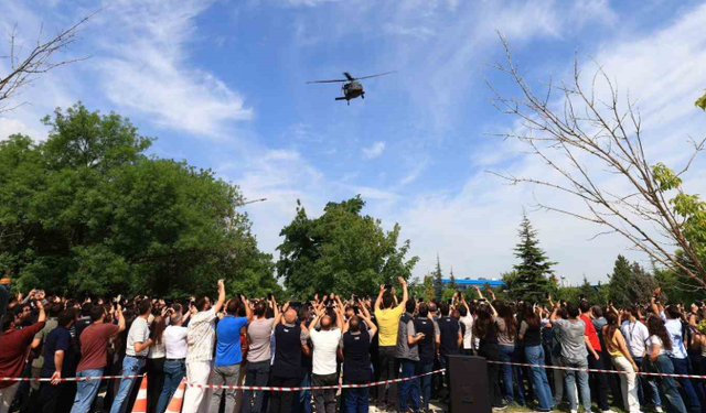 Jandarmadan TEI’ye özel uçuş