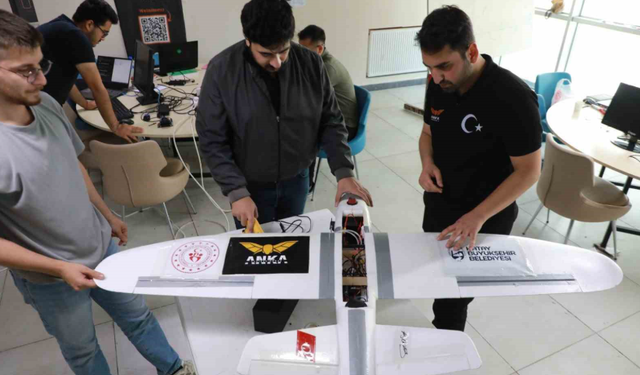 Üniversite öğrencilerinin geliştirdiği ANKA İHA tam not aldı