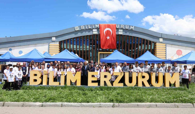 Bilim Fuarları Festivali Erzurum’da büyük bir coşkuyla gerçekleştirildi