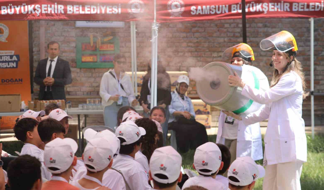 Bilim Samsun’la Griden Yeşile Projesi başladı