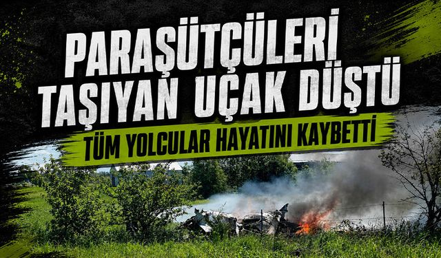 ABD'de paraşütçüleri taşıyan uçak düştü: 12 ölü