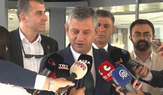 Özgür Özel: "Partinin siyasi kuruluşunu ağustos-eylül ayında yapacağız"