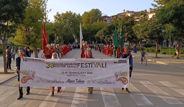 İnegöl Uluslararası Kültür Sanat Festivali başladı