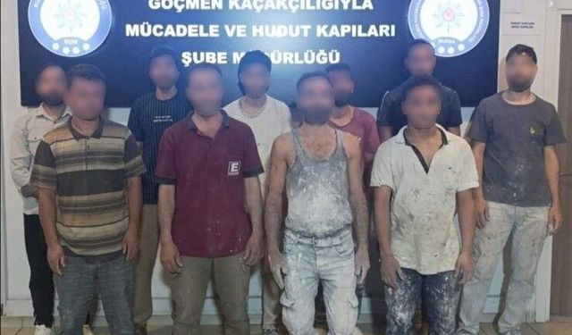 Bursa'da kaçak işçilerin çalıştırıldığı iş yerine operasyon!