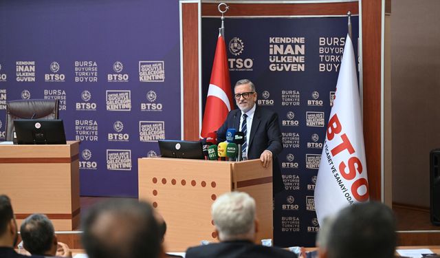 BTSO Yönetim Kurulu Başkanı İbrahim Burkay: "Bursa, 2030 vizyonumuzla Türkiye’yi büyütmeye devam edecek"