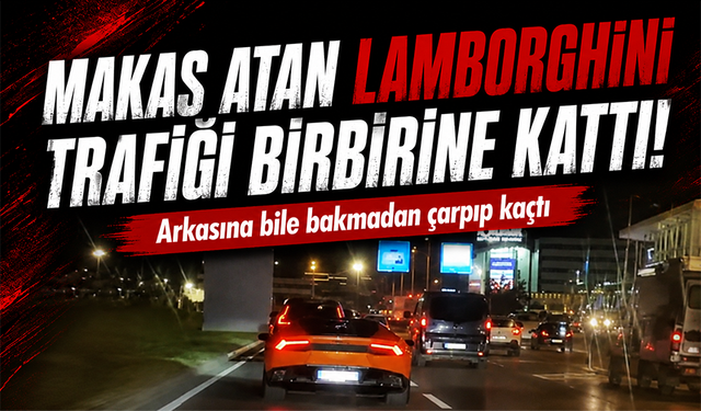 Bursa Osmangazi'de lüks otomobil kazaya karıştı, sürücü kaçtı!