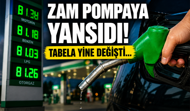 Akaryakıta yapılan zam pompaya yansıdı!