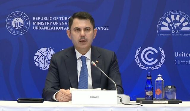 İstanbul D-8 Çevre Bakanları deklarasyonu oy birliği ile kabul edildi