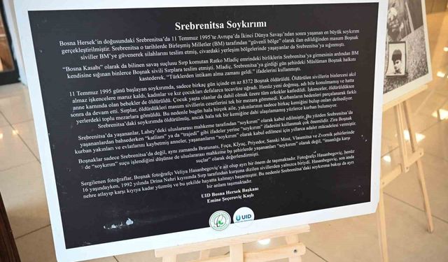 Srebrenitsa Soykırımında hayatını kaybedenler Gaziosmanpaşa'da anıldı