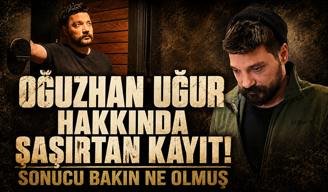 Oğuzhan Uğur’un UYAP kaydında hırsızlık çıktı