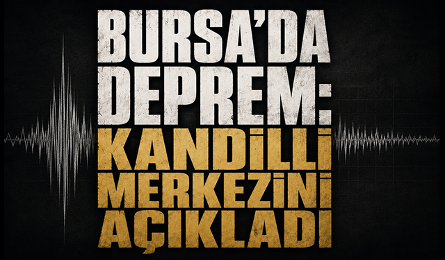 Bursa Harmancık sallandı|30 Temmuz
