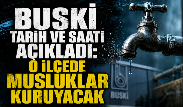 Bursa Orhangazi'de 10 saatlik su kesintisi