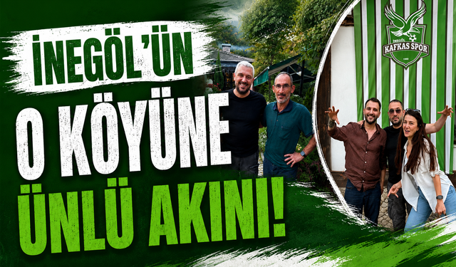İnegöl'ün Tüfekçikonak köyüne ünlü akını