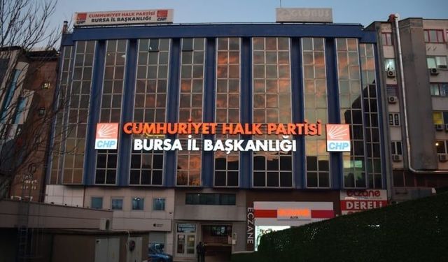 Bursa'da Nilüfer İlçe Başkanı ve yönetimini görevden alındı!