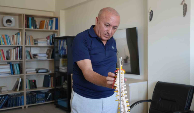 OMÜ’den yapay zekâ destekli, radyasyonsuz omurga bozukluğu teşhis cihazı
