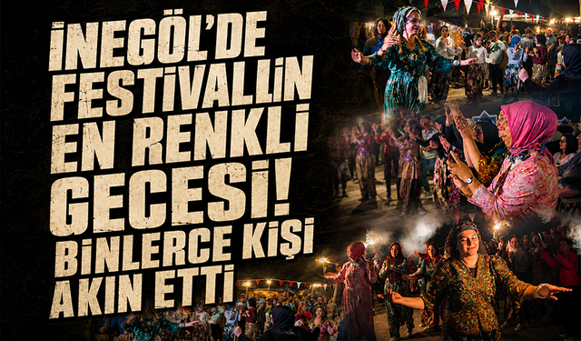 Festivalde Şalvar Coşkusu: Binlerce Kişi Geleneksel Şalvar Gecesinde Buluştu