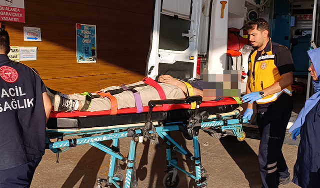 Bursa İnegöl'de korkutan kaza! 17 yaşındaki sürücü yaralandı