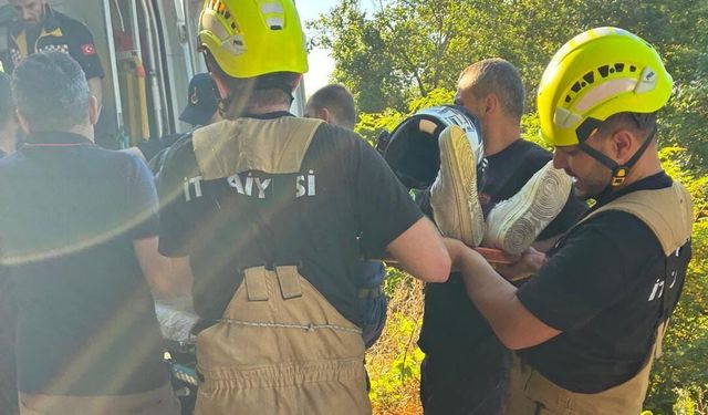 Bursa İnegöl'de nefes kesen kurtarma operasyonu!