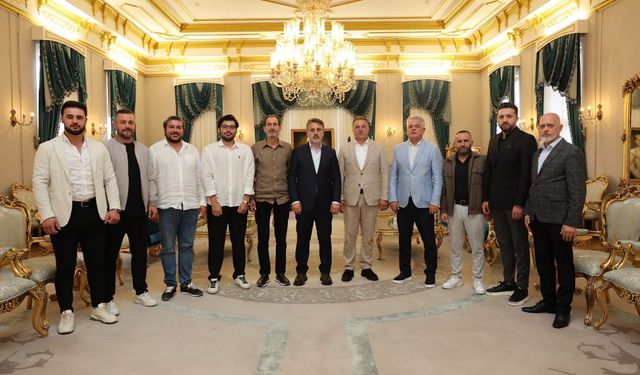 Kafkasspor'dan Bursa Büyükşehir'e Kritik Ziyaret! Şahin Biba'dan Kafkasspor'a Destek Mesajı
