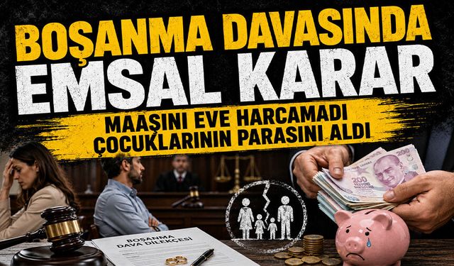 Maaşını evine harcamayan adama kötü haber