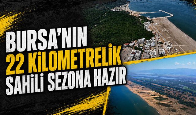 Bursa'nın saklı hazinesi olan Karacabey Longozu ve sahilinde yaz hazırlıkları tamamlandı