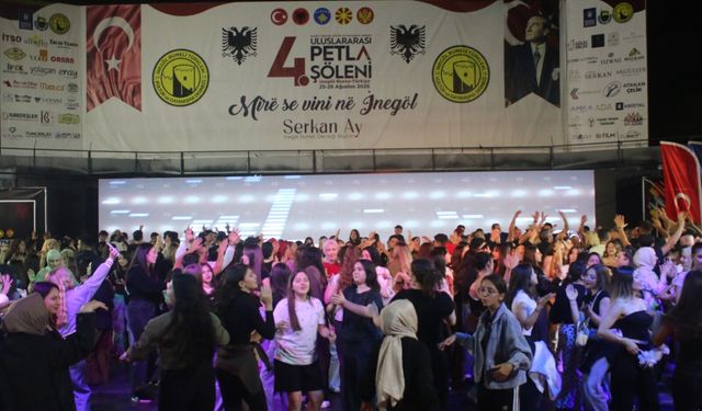 İnegöl’de Rumeli rüzgarı: 4. Uluslararası Petla Şöleni coşkuyla gerçekleşti